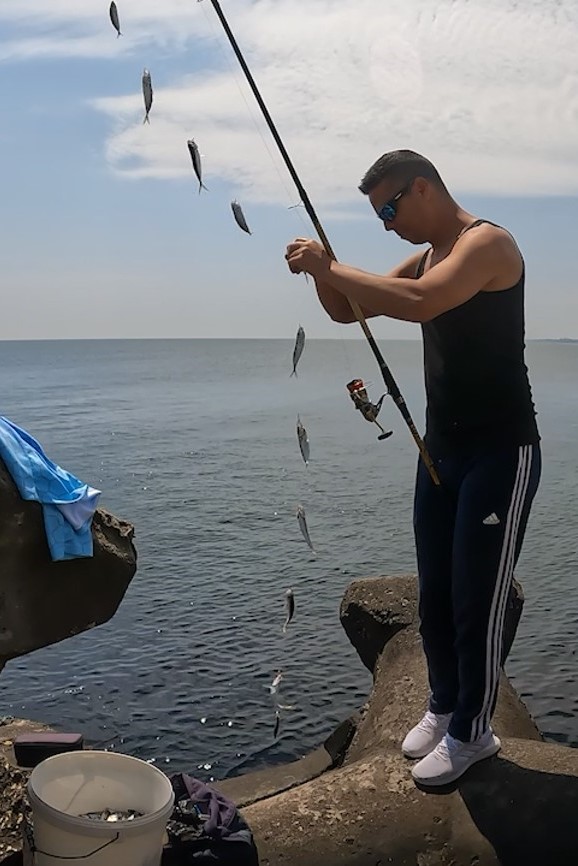 pescuit la stavrizi  in marea neagra